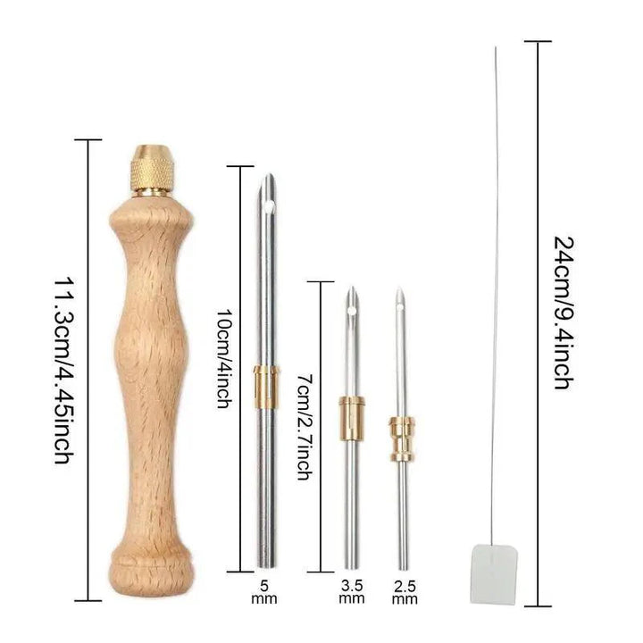 Lisslune | Adjustable Punch Needle Craft Kit for Creative DIY Embroidery and Projects