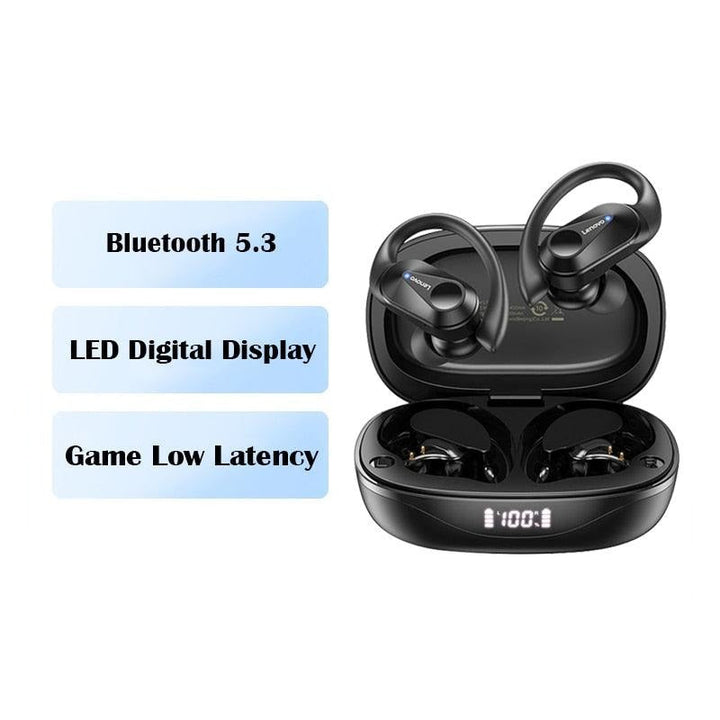 Lisslune | Ultimate Waterproof Bluetooth Earbuds with Noise Cancellation for Active Enthusiasts