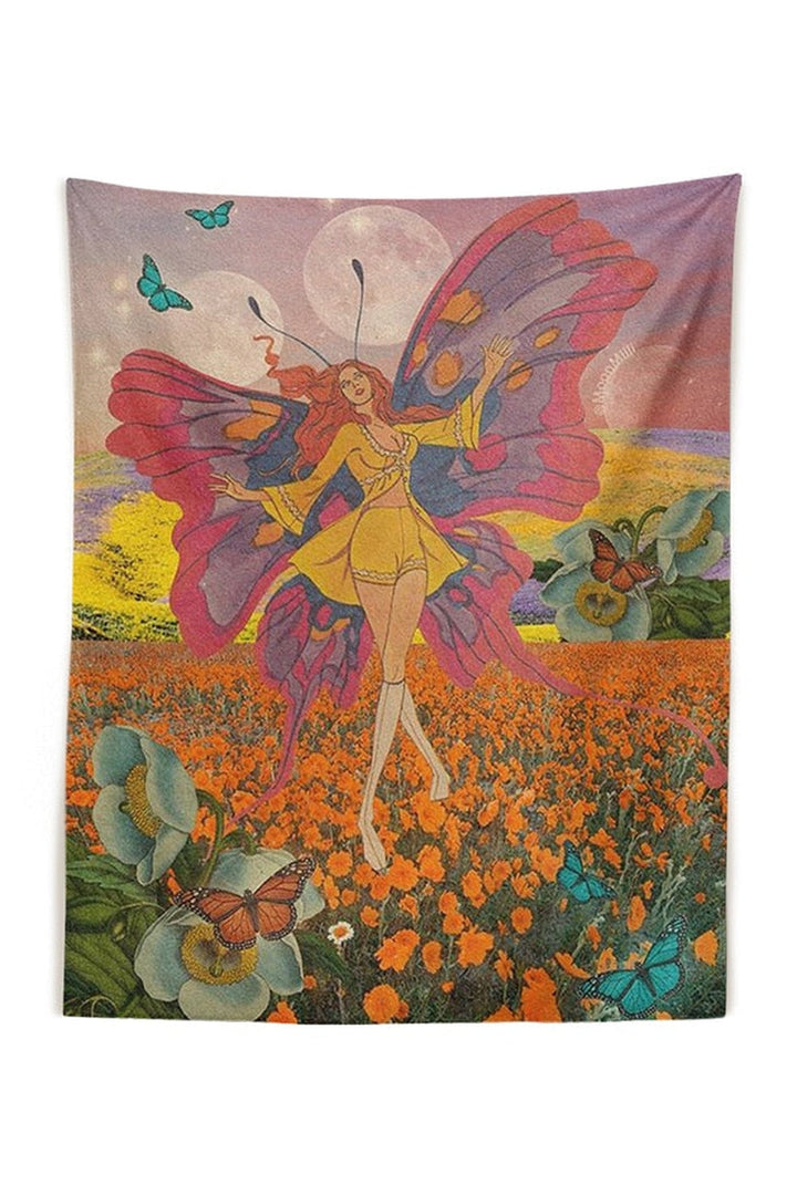 Lisslune | Fairy Theme Wall Tapestry