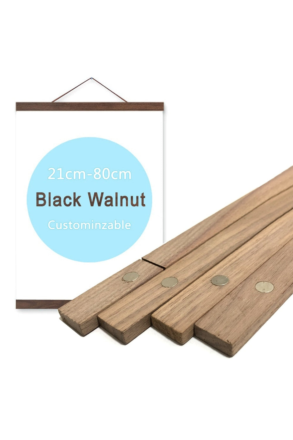 Lisslune | Magnetic poster frame hook