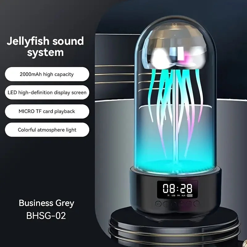 Lisslune | Jellyfish Portable Powerful Colorful Speaker Night Lamp