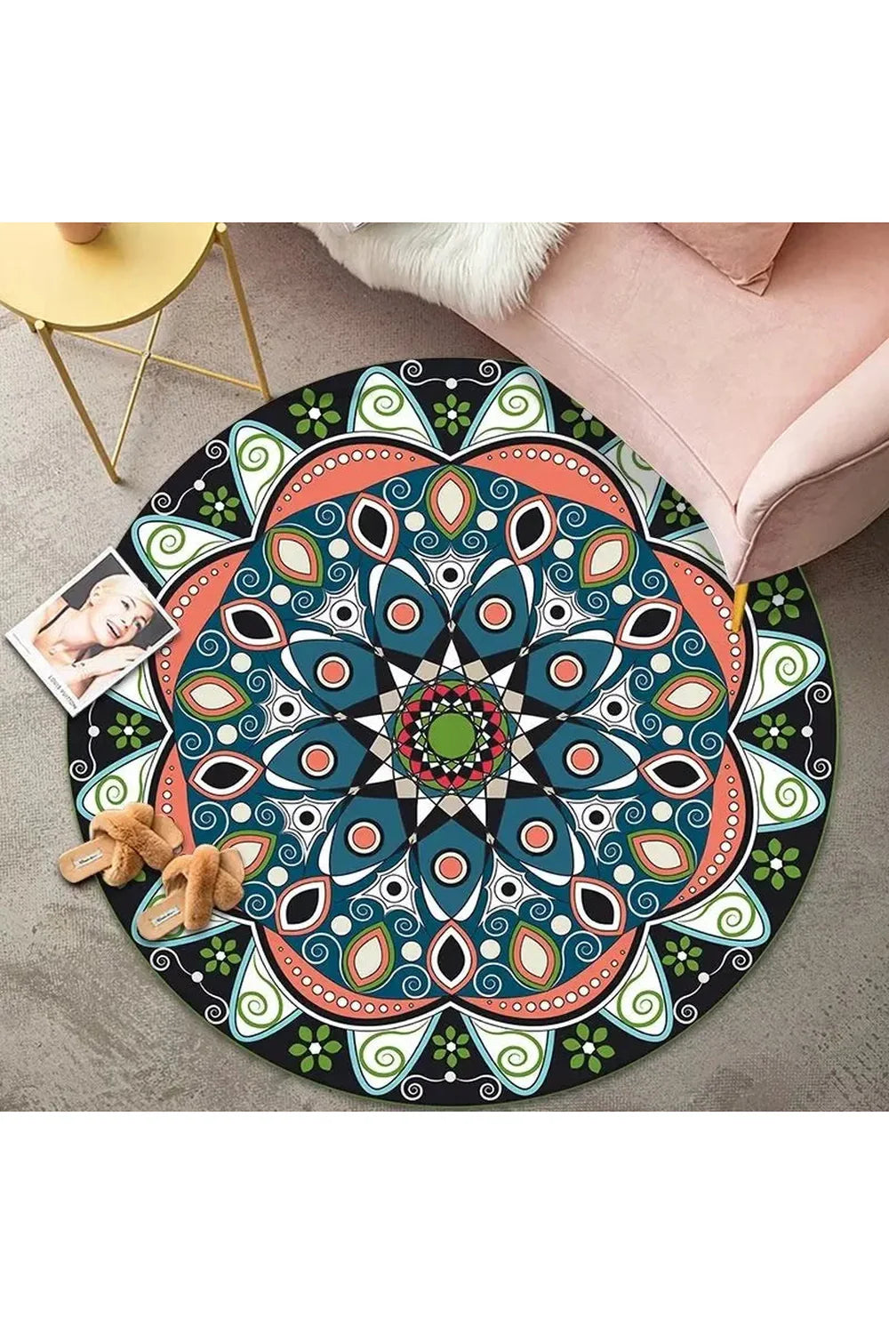 Lisslune | Soft Round Rug