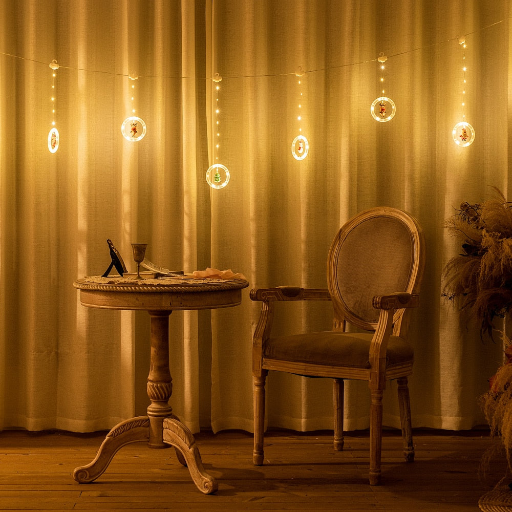 Lisslune | Christmas Decoration Hanging LED Lights
