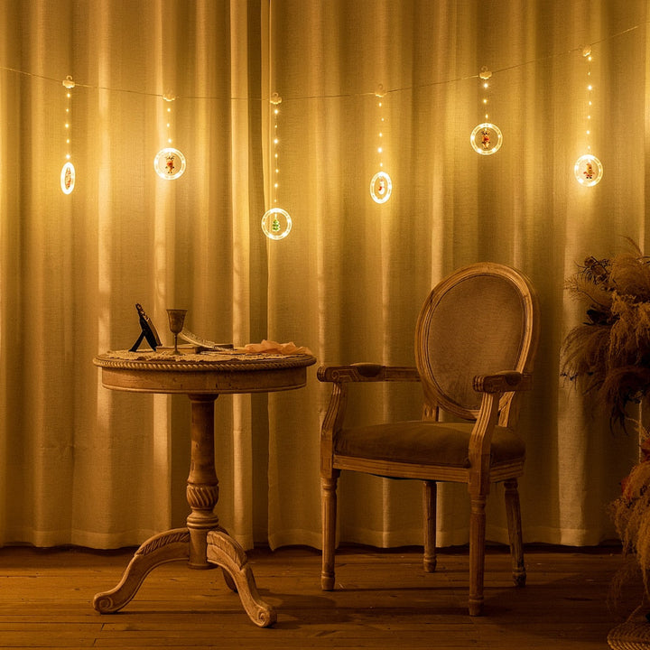 Lisslune | Christmas Decoration Hanging LED Lights
