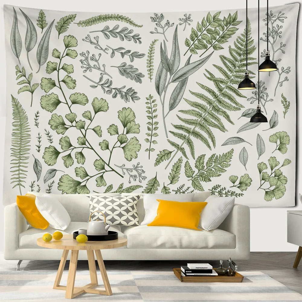 Lisslune | Ferns Nature Wall Tapestry