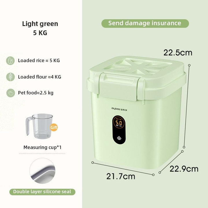 Lisslune | Ultimate airtight food storage solution for grains and rice