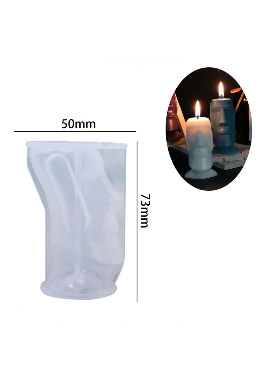 Lisslune | Island inspired candle shape