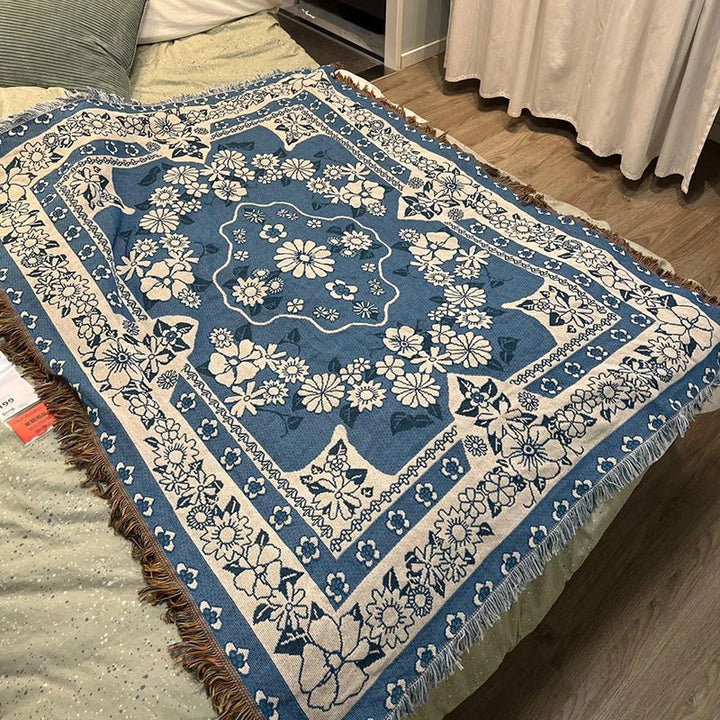 Lisslune | Floral Wall Tapestry Blanket