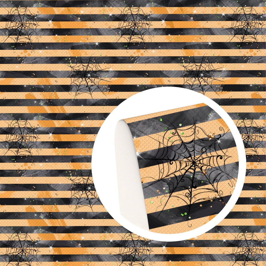 Lisslune | Halloween-themed leather craft sheets - ghost & pumpkin designs for DIY projects
