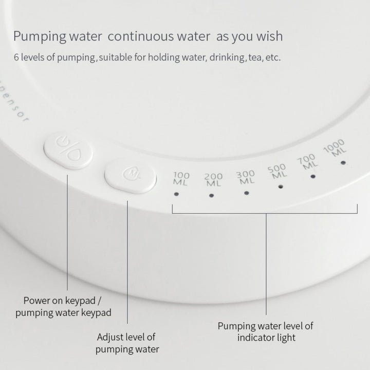 Lisslune | Effortless Pump Electric Automatic Mini Water Dispenser