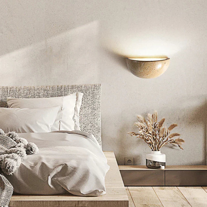 Lisslune | SabiGlow - Organic Rock Wall Light