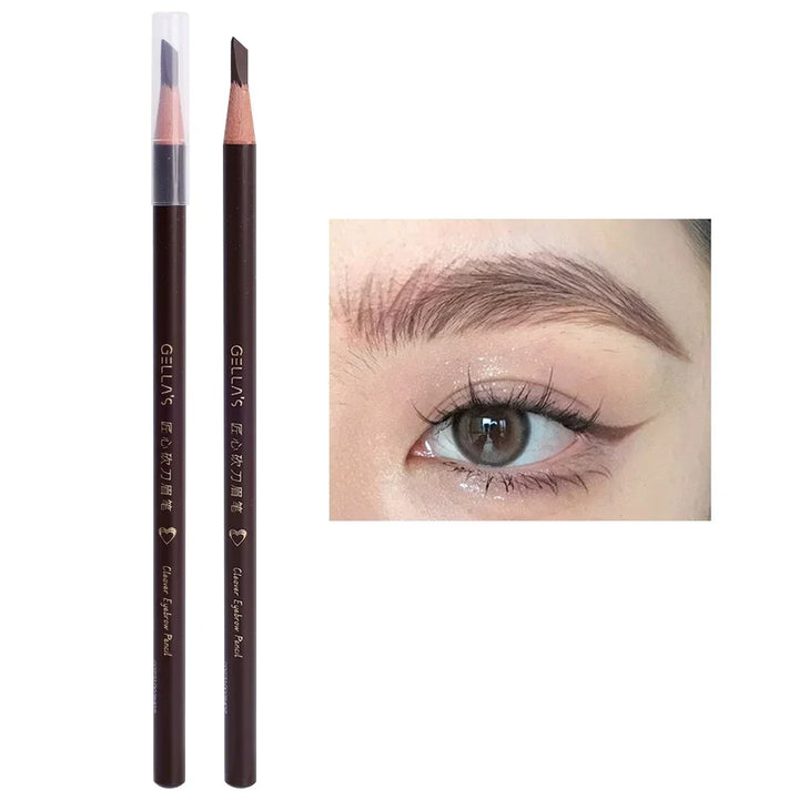 Rynx | Microblading Eyebrow Pencil Waterproof Soft Smooth Brow Tattoo Pencil Long-Lasting Natural Eyebrow Enhancer Korean Makeup Cosmetics