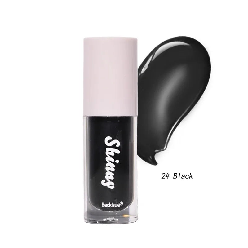 Rynx | Translucent Black Sugar Lip Oil Water Gloss Jelly Tint Mirror Lip Glaze Moisturizing Lipstick Lighten Lip Clear Lipstick Makeup