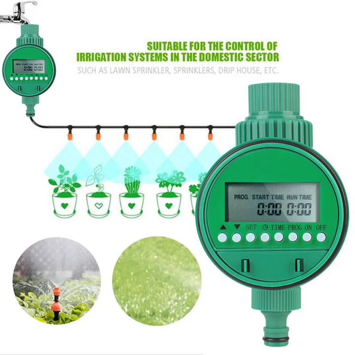 Lisslune | Automatic Irrigation Control – Smart Garden Water Timer for Home