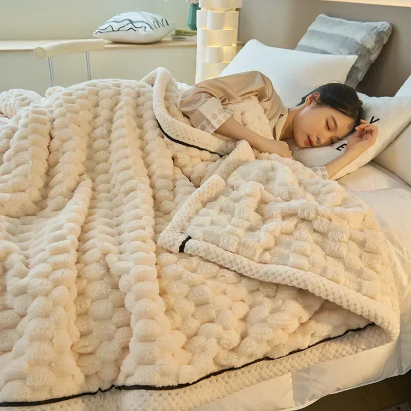 Lisslune | TurtleVelvet | Autumn Flannel Blanket