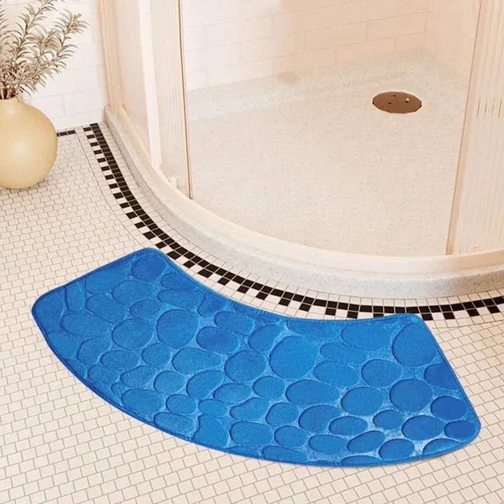Lisslune | Curved Non-Slip Bathroom Mat with Ergonomic Design