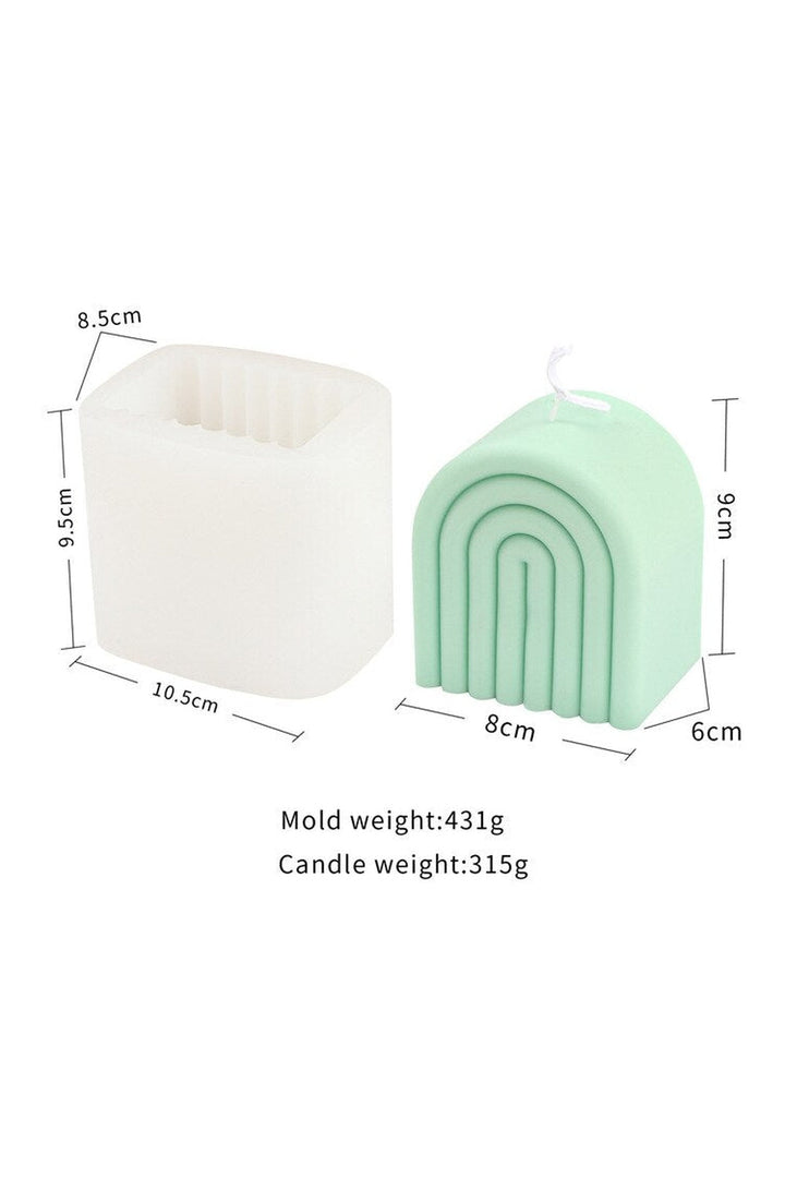 Lisslune | Fan Candle Shape