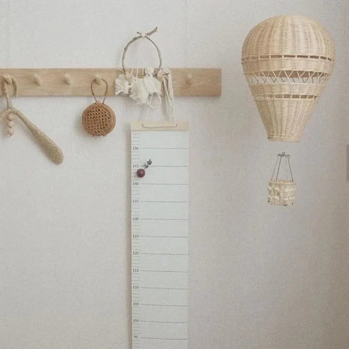 Lisslune | Handcrafted Rattan Woven Balloon Mobile Ornament