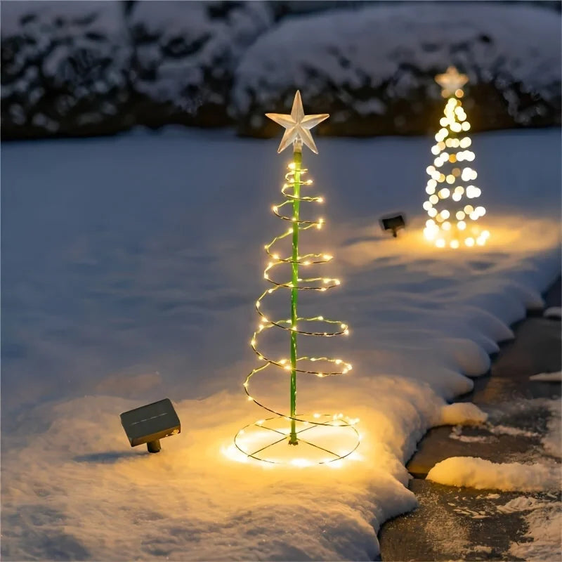 Rynx | Christmas tree snowflake light outdoor waterproof LED decorative lights garden courtyard lawn floor lamp LED lights