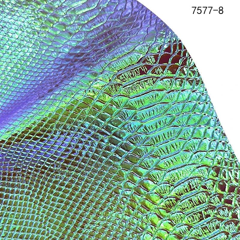 Lisslune | Neon Iridescent Snake Leather Craft Roll - Your ultimate DIY game changer