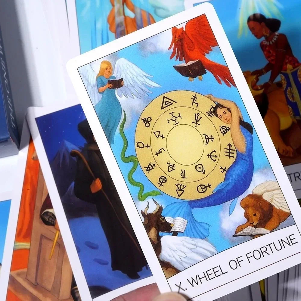 Rynx | The One World Tarot 78 Cards Tarot Deck Divination Game Divination Tools For All Skill Levels Board Games