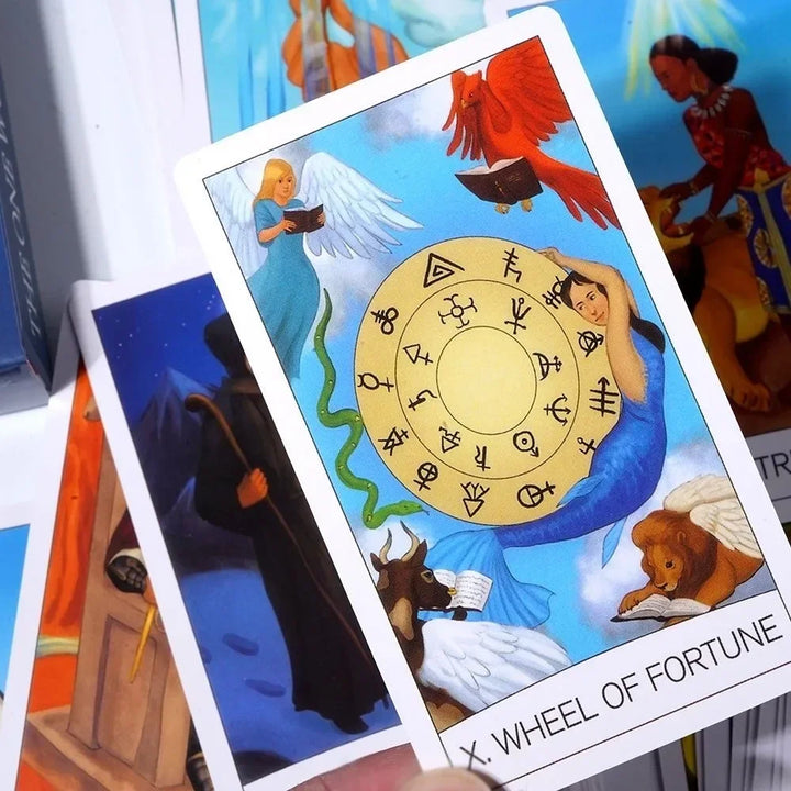 Rynx | The One World Tarot 78 Cards Tarot Deck Divination Game Divination Tools For All Skill Levels Board Games