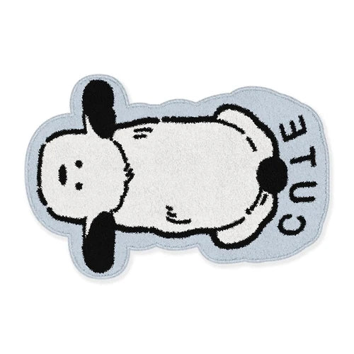 Rynx | Cartoon Puppy Living Room Sofa Rugs Sweet Soft Girls Bedroom Nightstand Rug Blue Plush Wardrobe Coffee Table Rugs