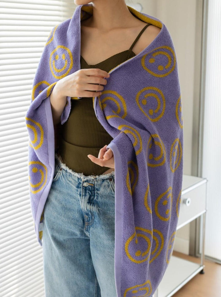 Lisslune | Double-sided Smiley Towel