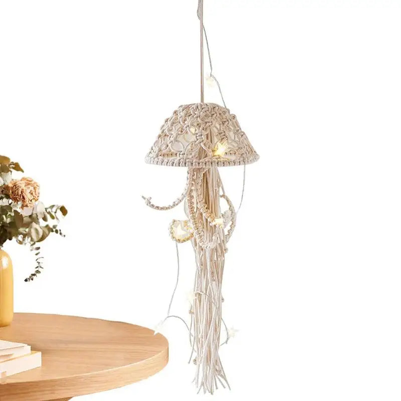 Lisslune | Artistic Jellyfish Dream Catcher Handmade Lamp
