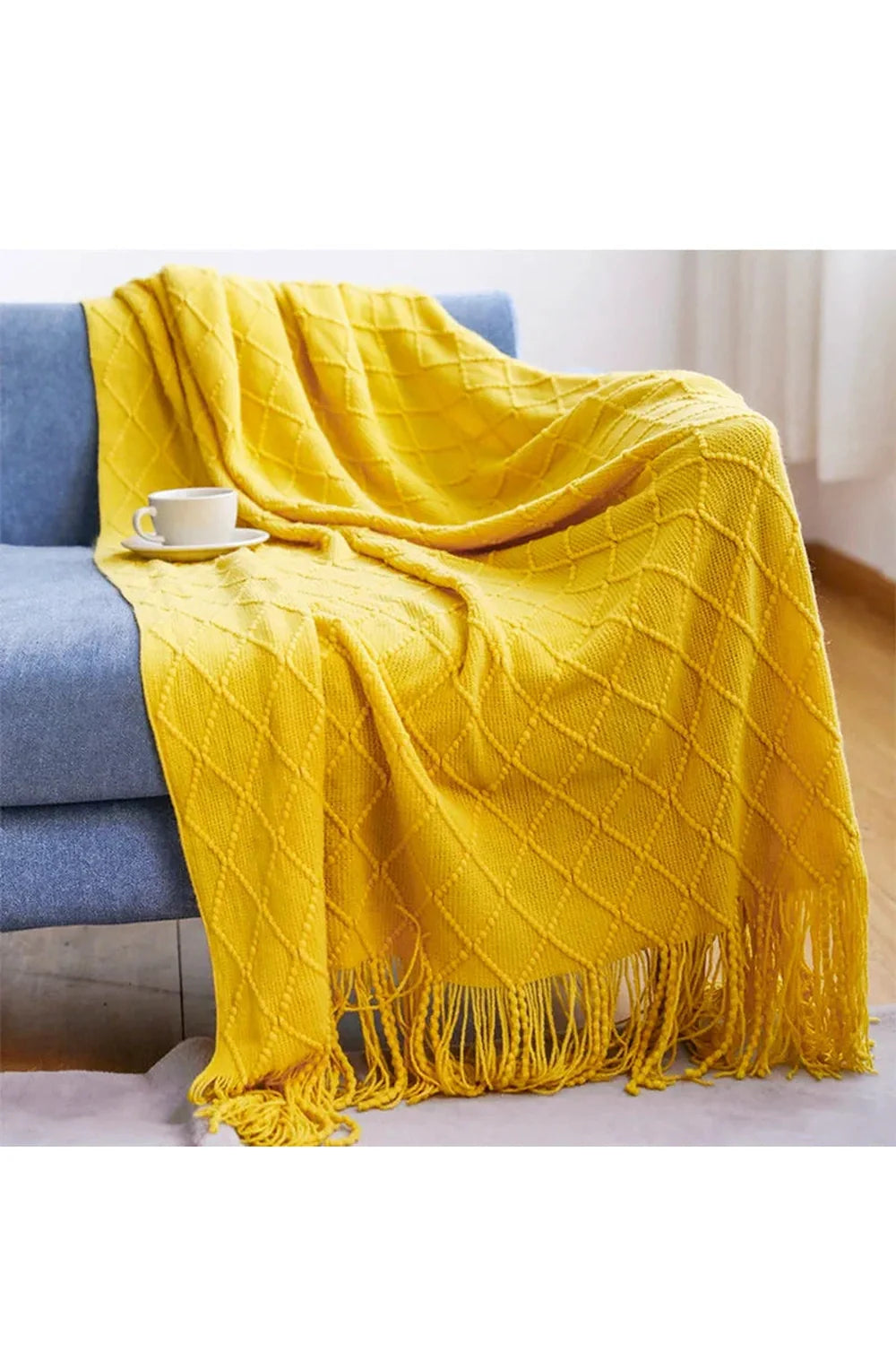 Lisslune | dune textured throw blanket