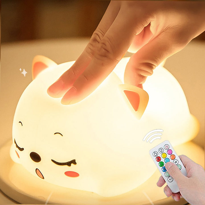 Lisslune | Mini Cat LED Touch Sensor Night Lamp