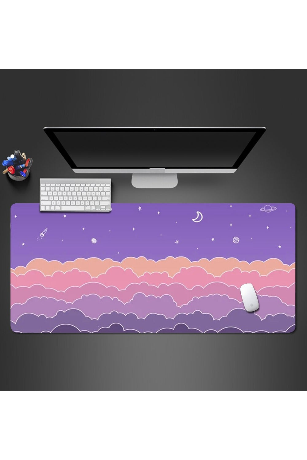 Lisslune | purple desk pad