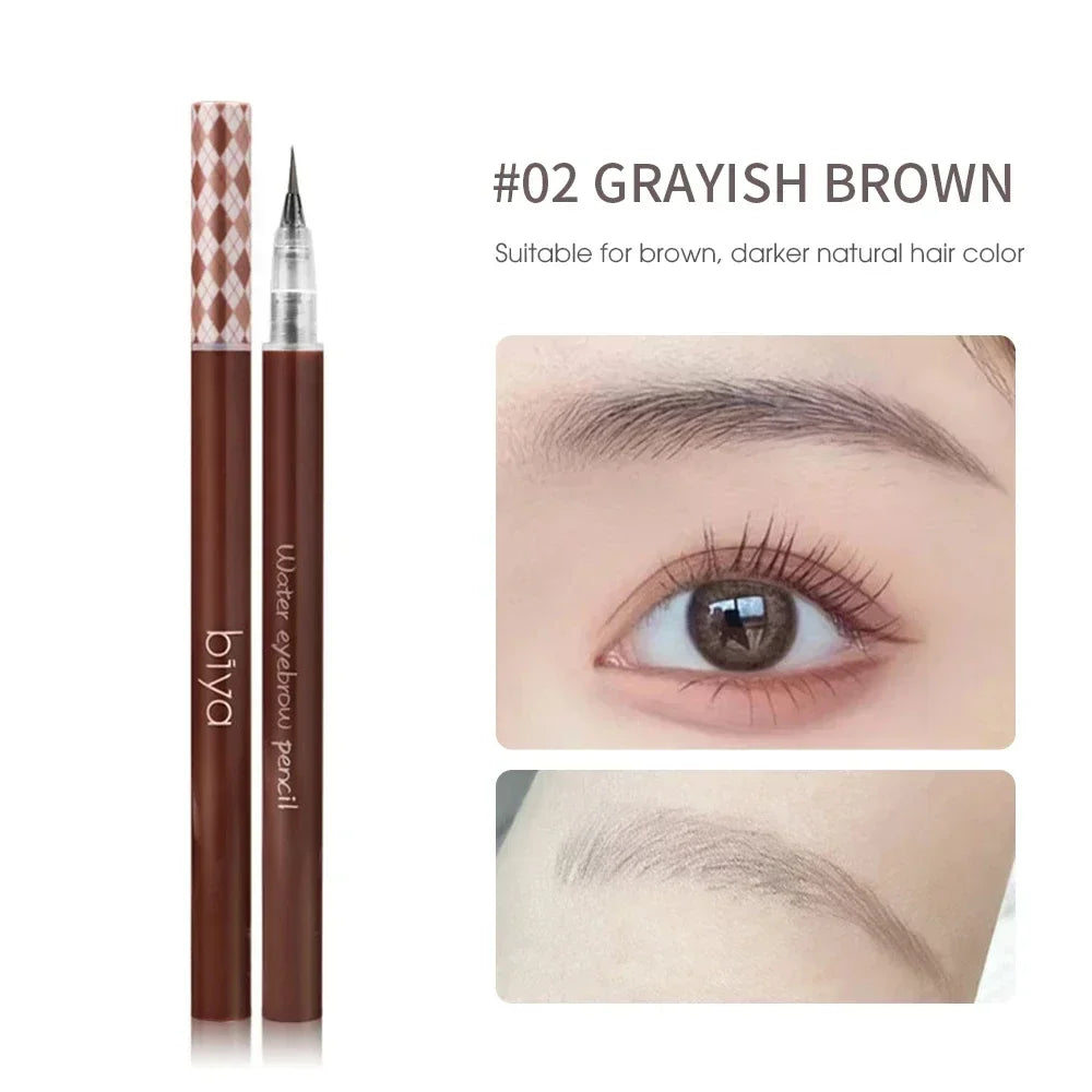 Rynx | 1PCS Waterproof Liquid Eye Cutter Easy to Color Sweatproof Eyebrow Pencil 0.01MM Ultra Thin Tip Eye Makeup Cosmetics