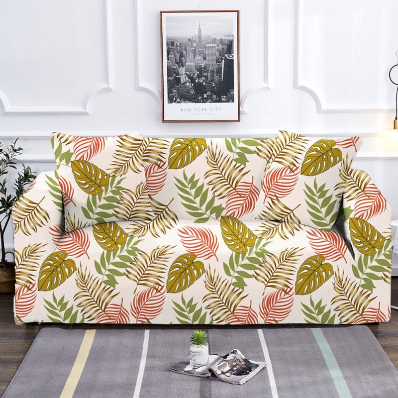 Lisslune | Modern Non-slip Colorful Elastic Sofa Cover