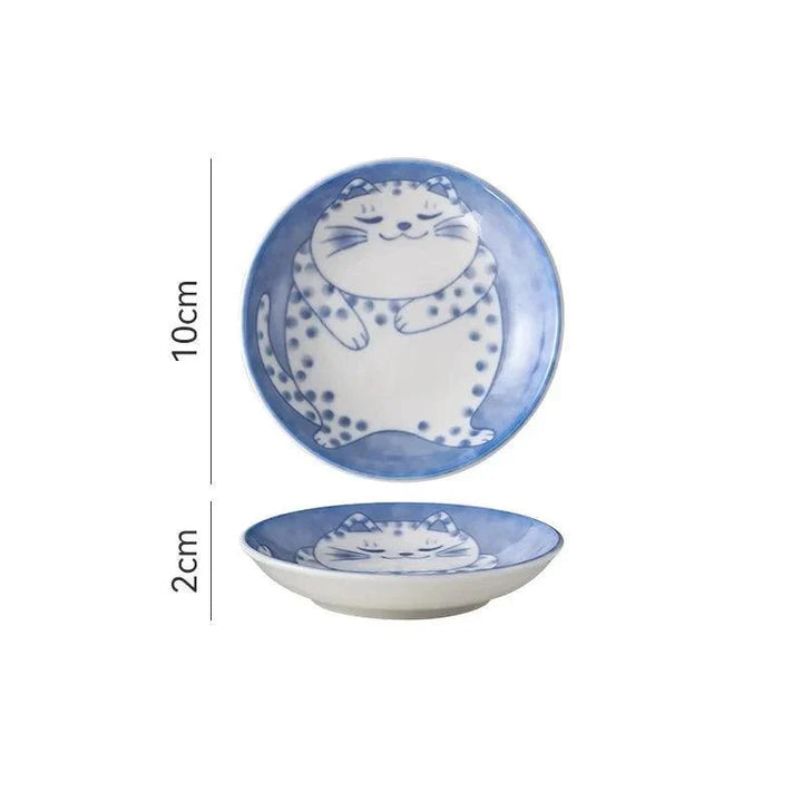 Lisslune | Playful Japanese Cat Ceramic Bowl Collection - Elevate Your Food with Quirky Enjoyment