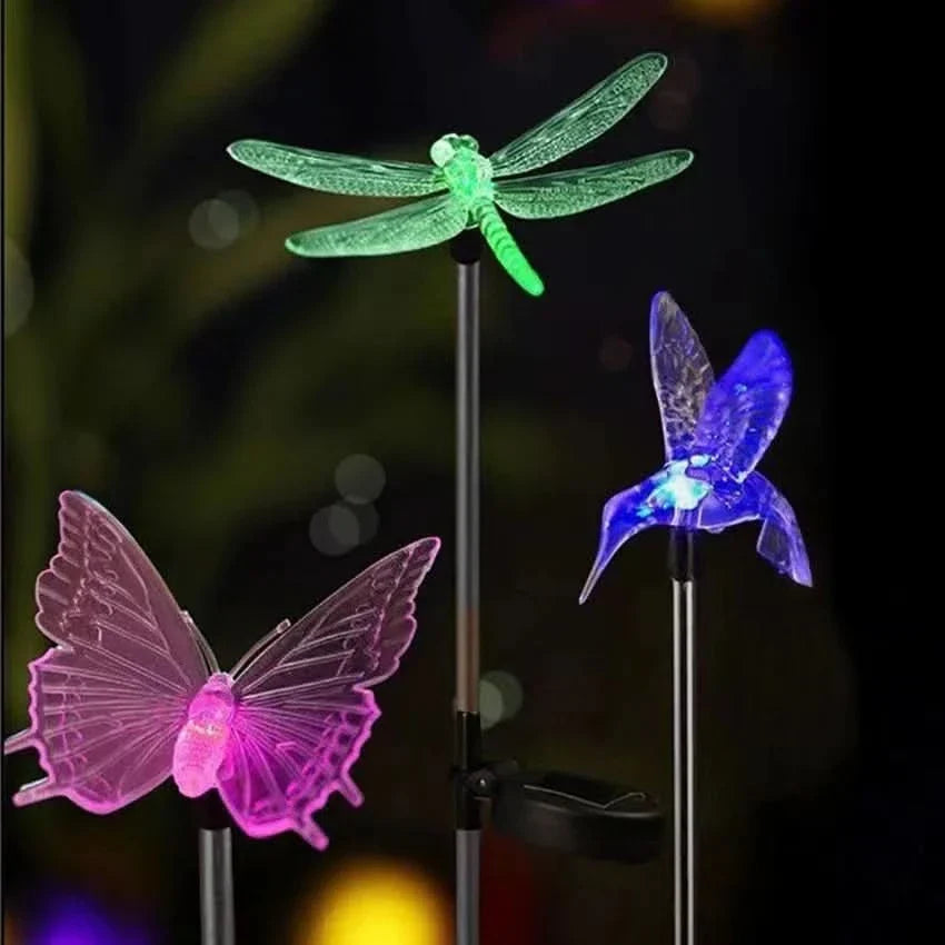 Lisslune | ButterflyGlow Garden Light – Solar Powered & Magical at Night