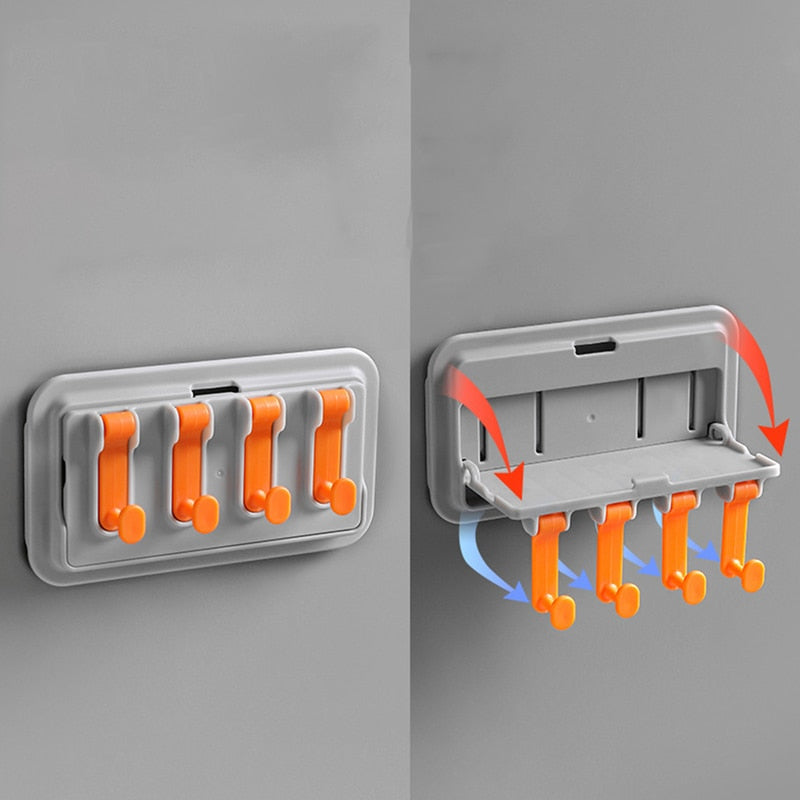 Lisslune | Wall-Mounted Phone Holder Kitchen Organizer Rack