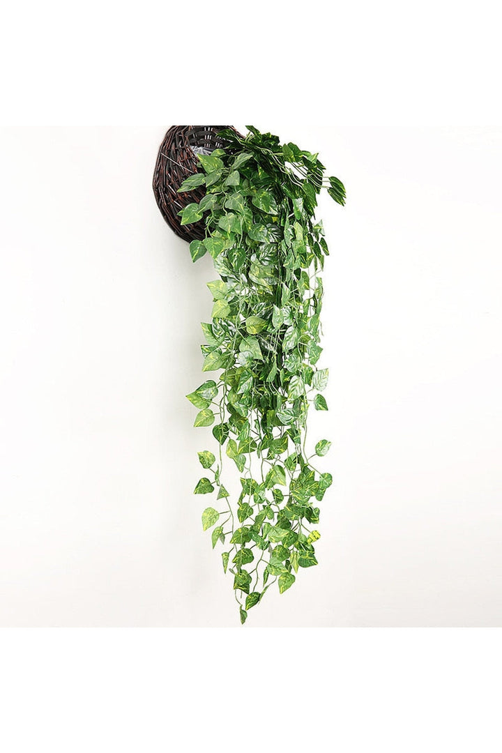 Lisslune | Rattan leaf wine ornament
