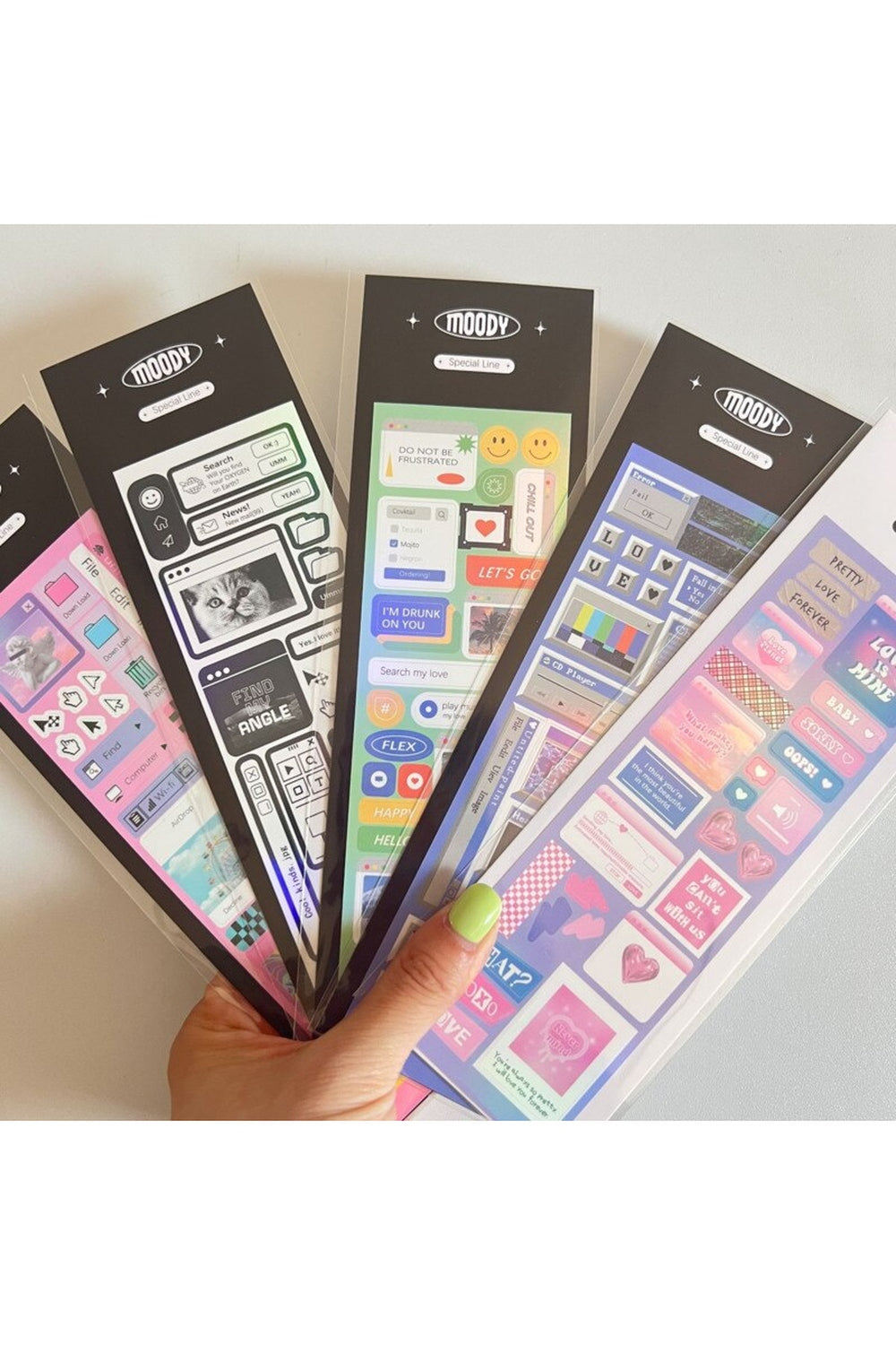 Lisslune | Dialog Sticker Set 5PCS/Pack