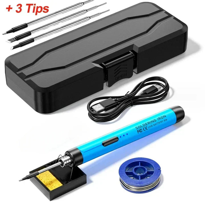 Lisslune | Portable USB Soldering DIY Iron Kit