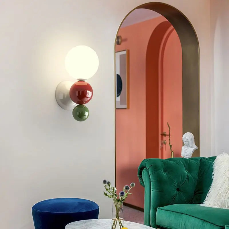 Lisslune | BubbleGlow – Modern spherical wall light