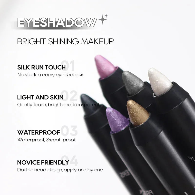 Rynx | Gold-brown Pearl Eyeshadow Eyeliner Pencil Glitter Eyeshadow Makeup Pigment Silk Worm Eyeshadow Pencil