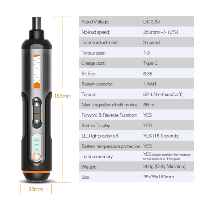 Lisslune | Mini Helper Handyman Electrical Screwdriver Set