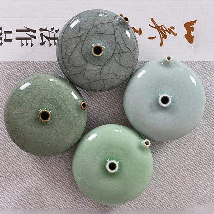 Lisslune | Artisans Water Drop Ceramic Ink Stone for Creative Inspiration