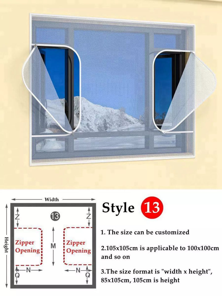 Lisslune | Winter Wrap Double Layer Windproof Self-Adhesive Zipper Film