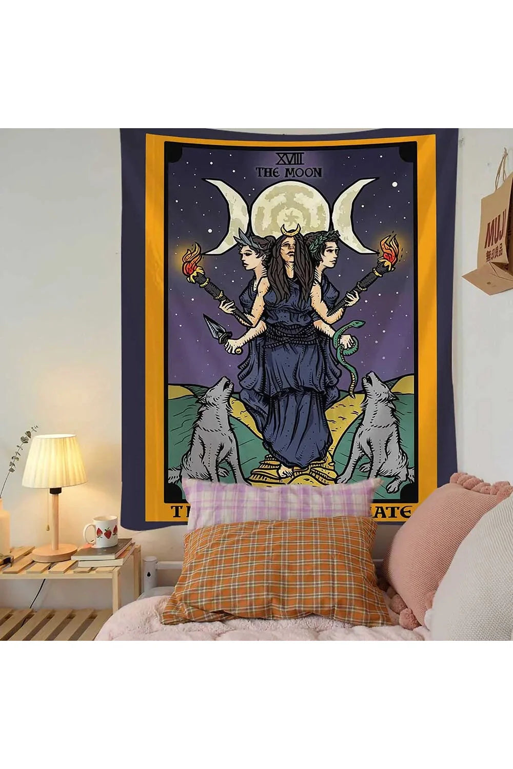 Lisslune | Moon Goddess Tarot Tapestry