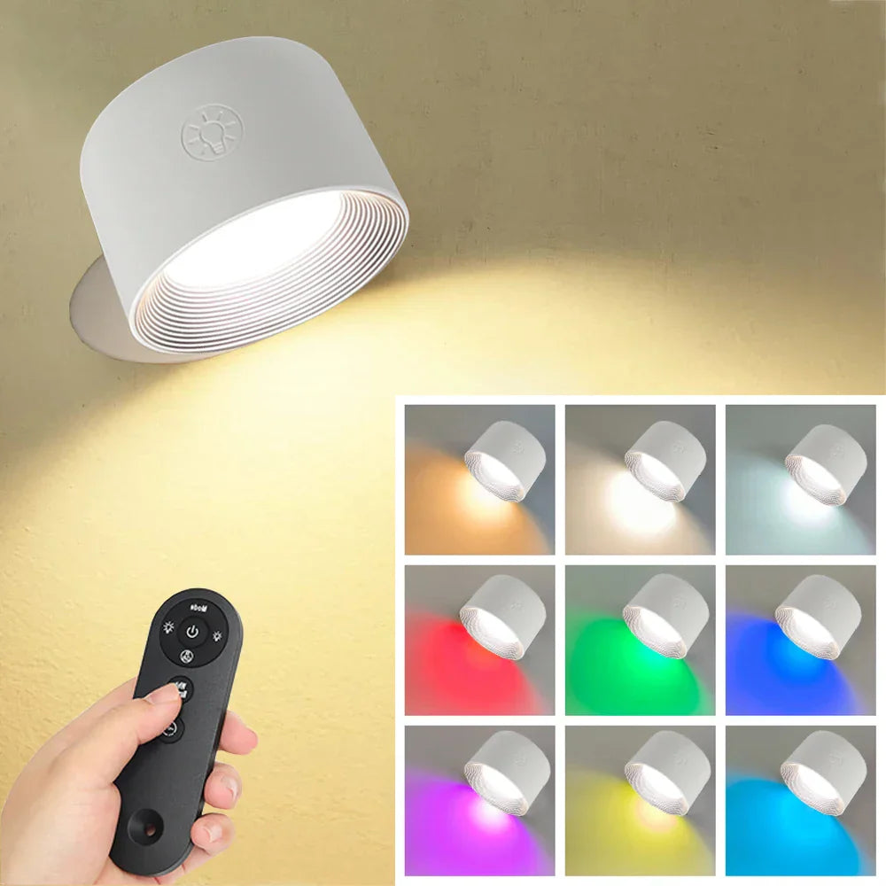 Lisslune | LumeGlow - Modern wall lamp with adjustable color and brightness control