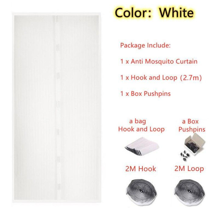 Lisslune | Summer Breeze Magnetic Door Screen - Effortless Insect Protection for Any Room