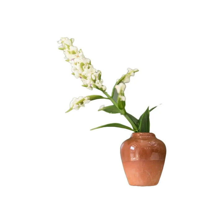 Rynx | Mini Ceramics Vase Refrigerator Magnet DIY Porcelain Vase Refrigerator Magnet Message Sticker Flower s Green Plant Kitchen Gift Decor