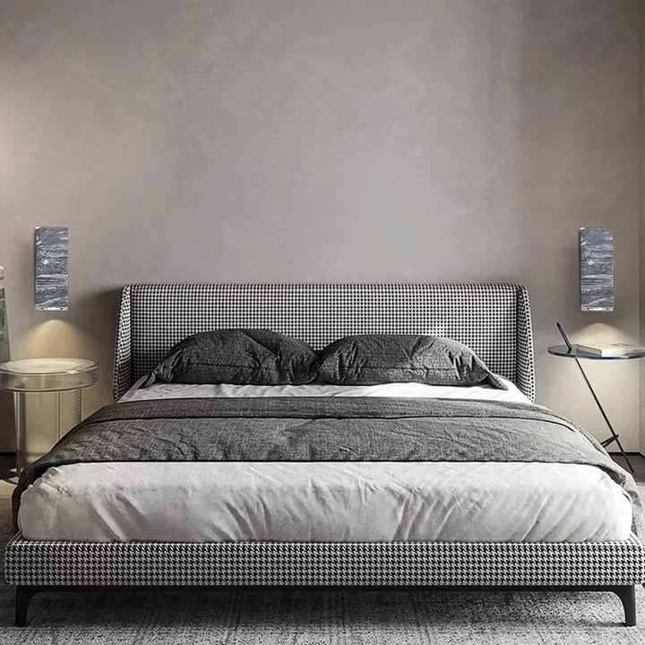 Lisslune | ZenBeam – Grey Wabi-Sabi Wall Lamp for Tranquil Ambience